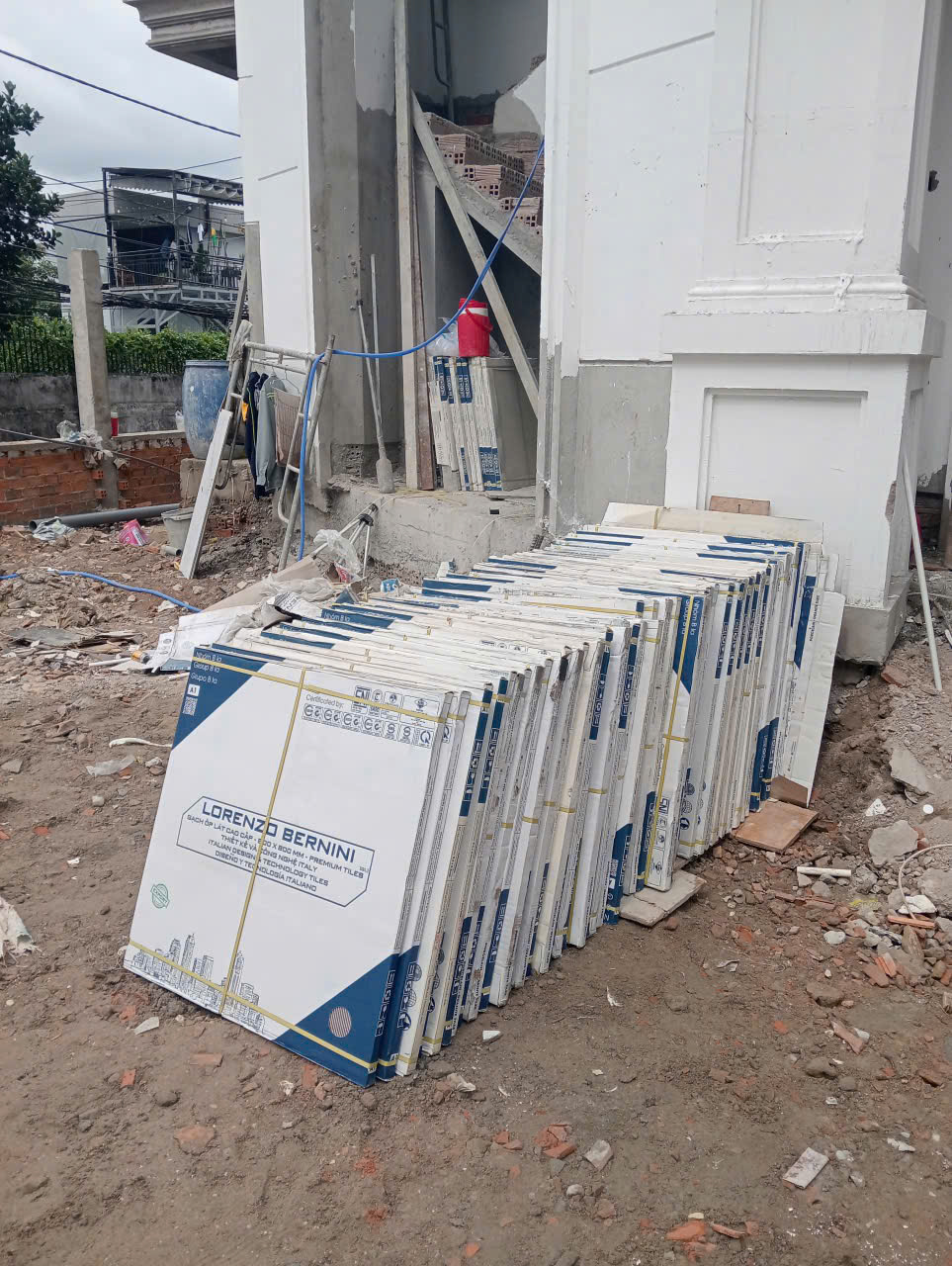 Gạch lát nền phòng khách