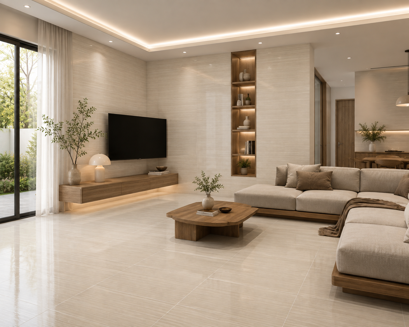 Phối gạch & phối cảnh