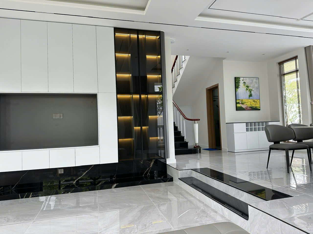 gạch lát nền phòng khách đẹp