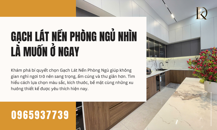 Gạch Lát Nền Phòng Ngủ Nhìn Là Muốn Ở Ngay