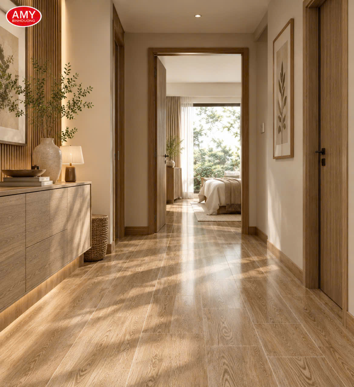 gạch ốp lát nhà phố Bình Dương