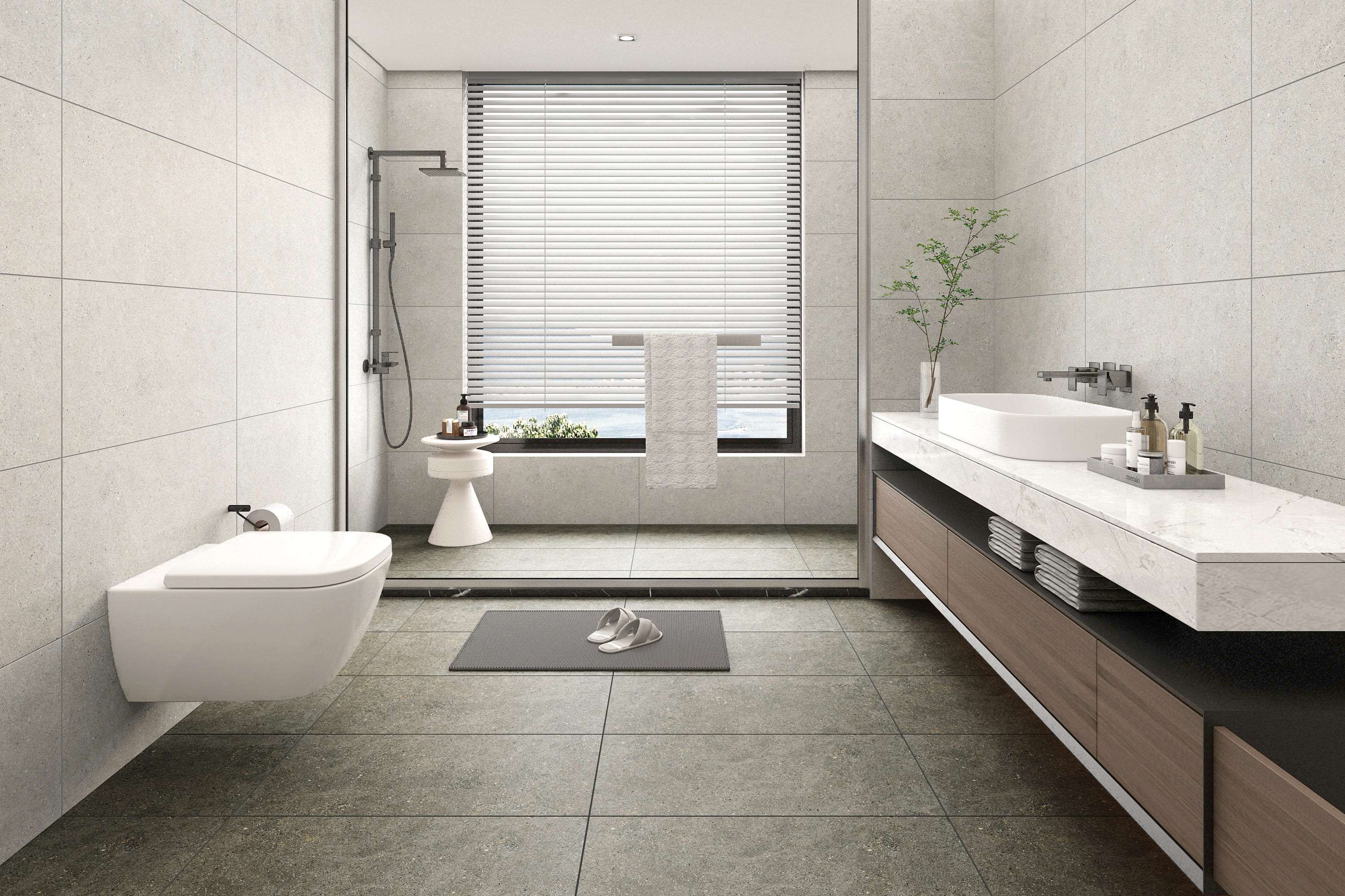 gạch ốp tường nhà tắm