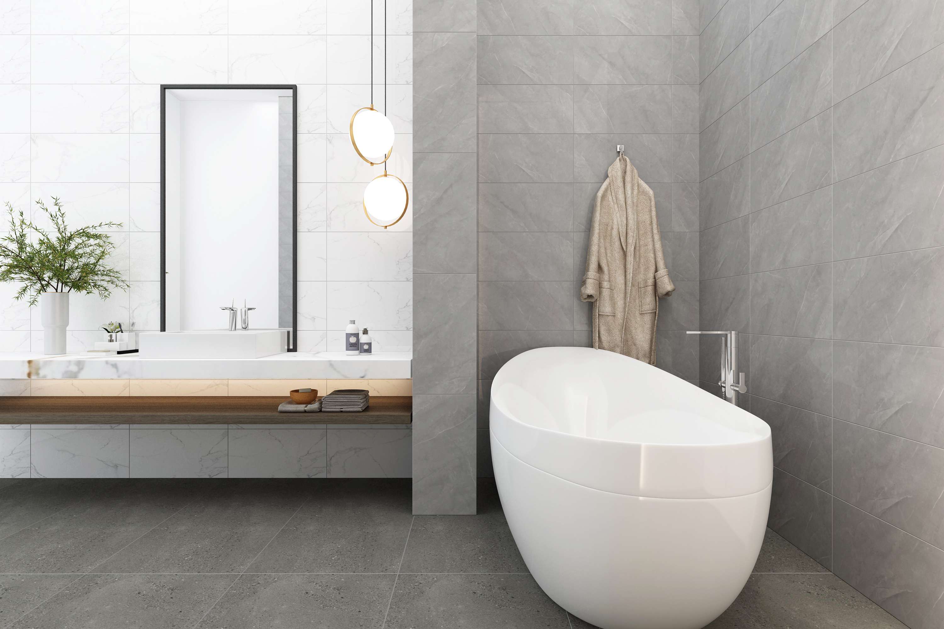 gạch ốp tường nhà tắm